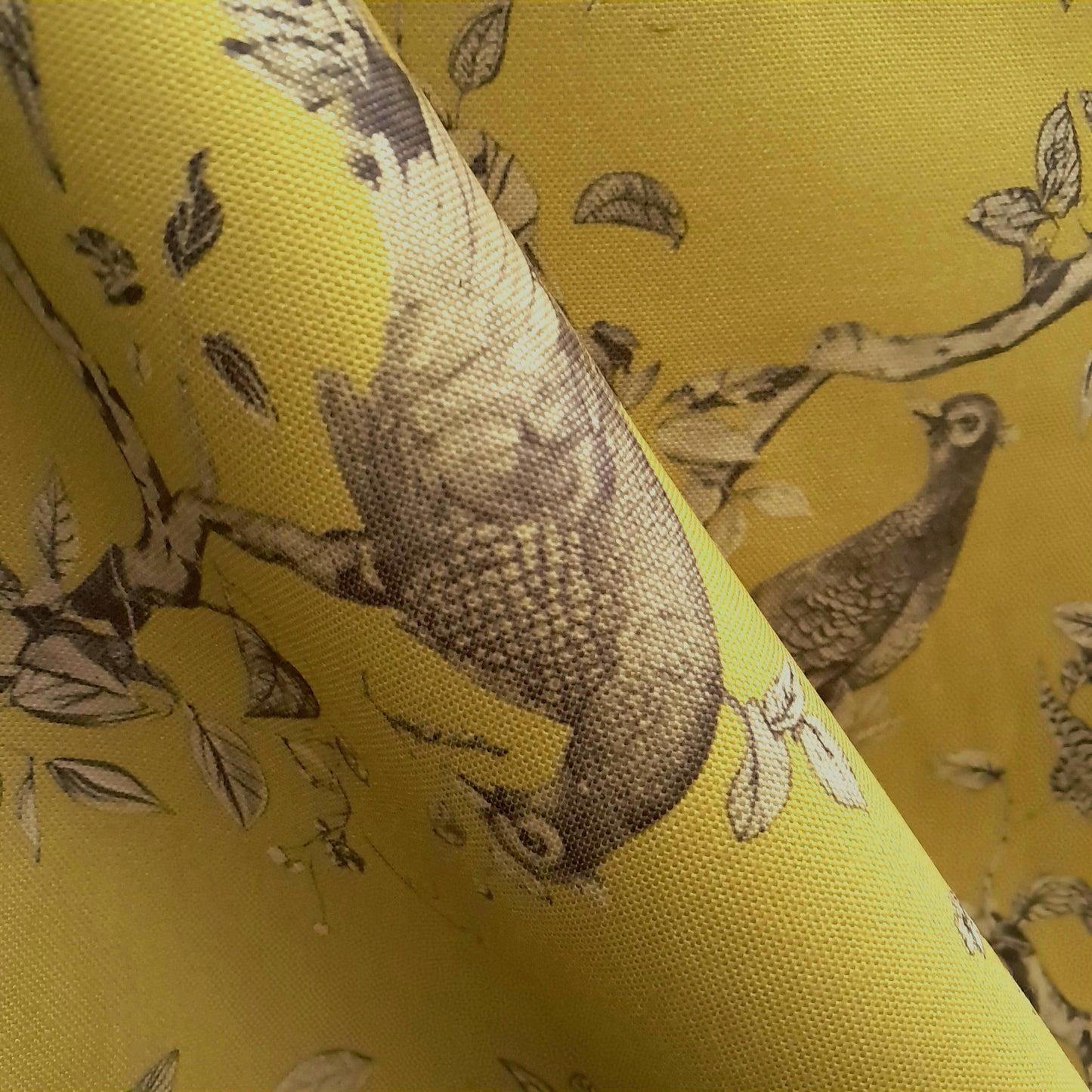 Tecido Para Sofá Linho Sintético Faisão Mostarda