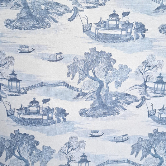Tecido Para Sofá Linho Sintético Barcos