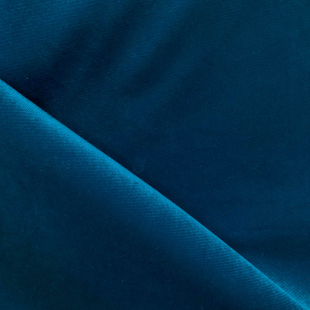 Tecido Para Sofá Veludo Liso Star Azul