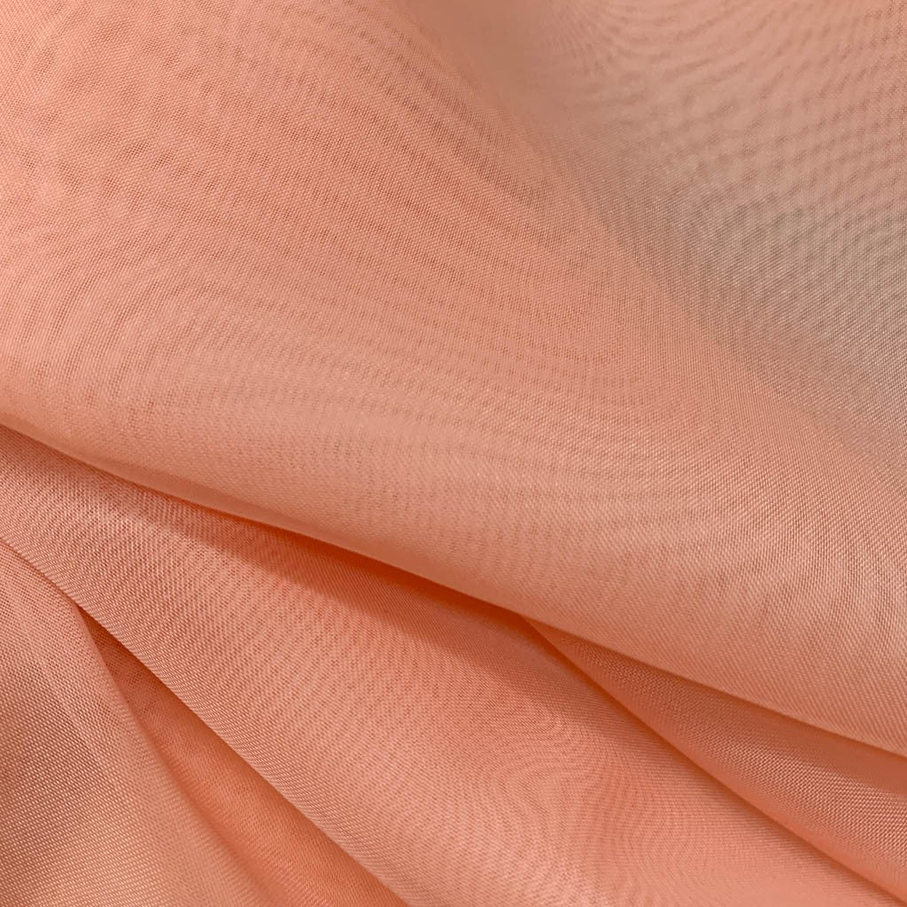 Tecido Para Cortina Voil 3,00m Goiaba