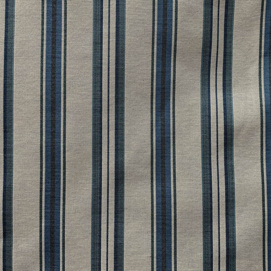 Tecido Para Sofá Gobelem Pixel Listrado Azul