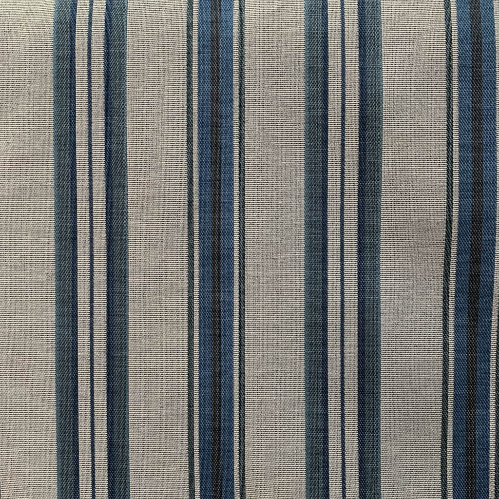 Tecido Para Sofá Gobelem Pixel Listrado Azul