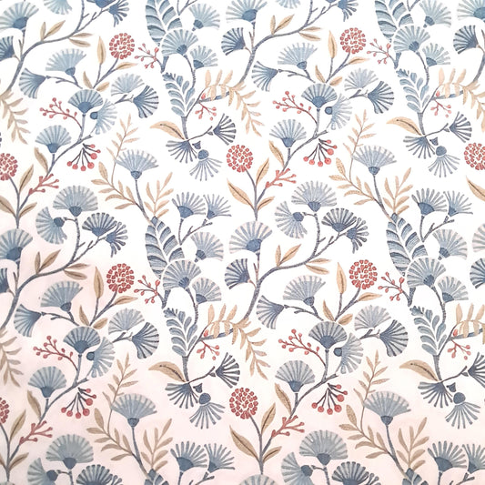 Tecido Para Sofá Linho Sintético Leques