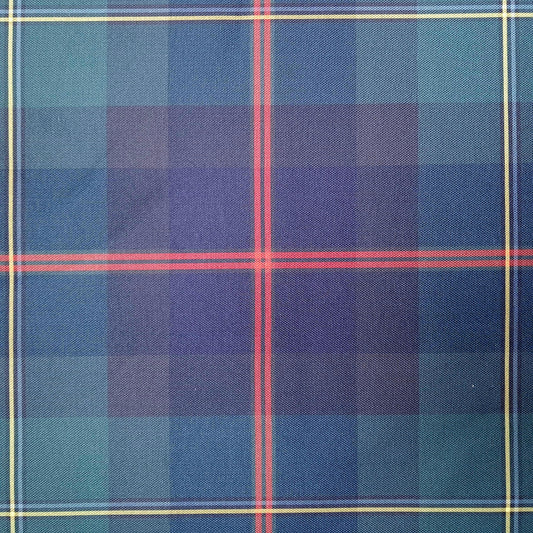 Tecido Para Sofá Linho Sintético Xadrez Edgard Tartan