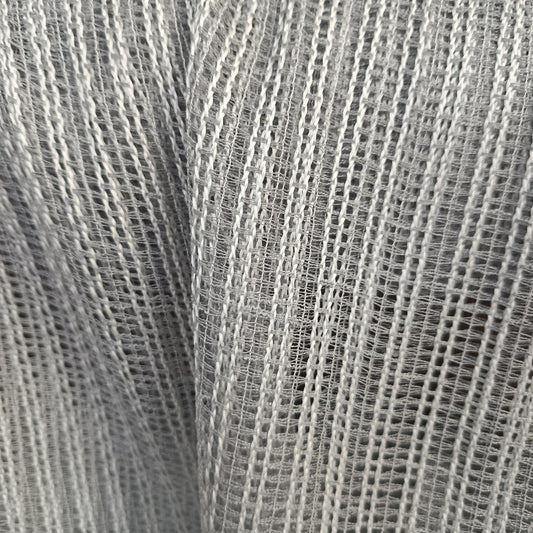 Tecido Para Cortina Voil Tela Turquia Prata