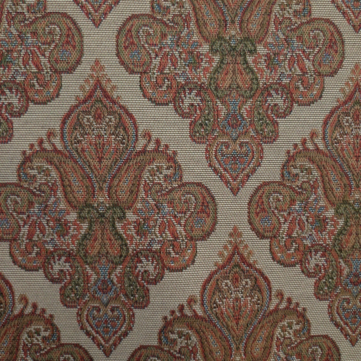 Tecido Para Sofá Gobelem Pixel Brasão crú