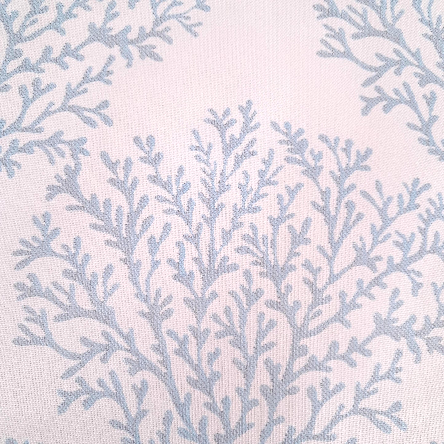 Tecido Para Sofá Linho Sintético Coral Azul