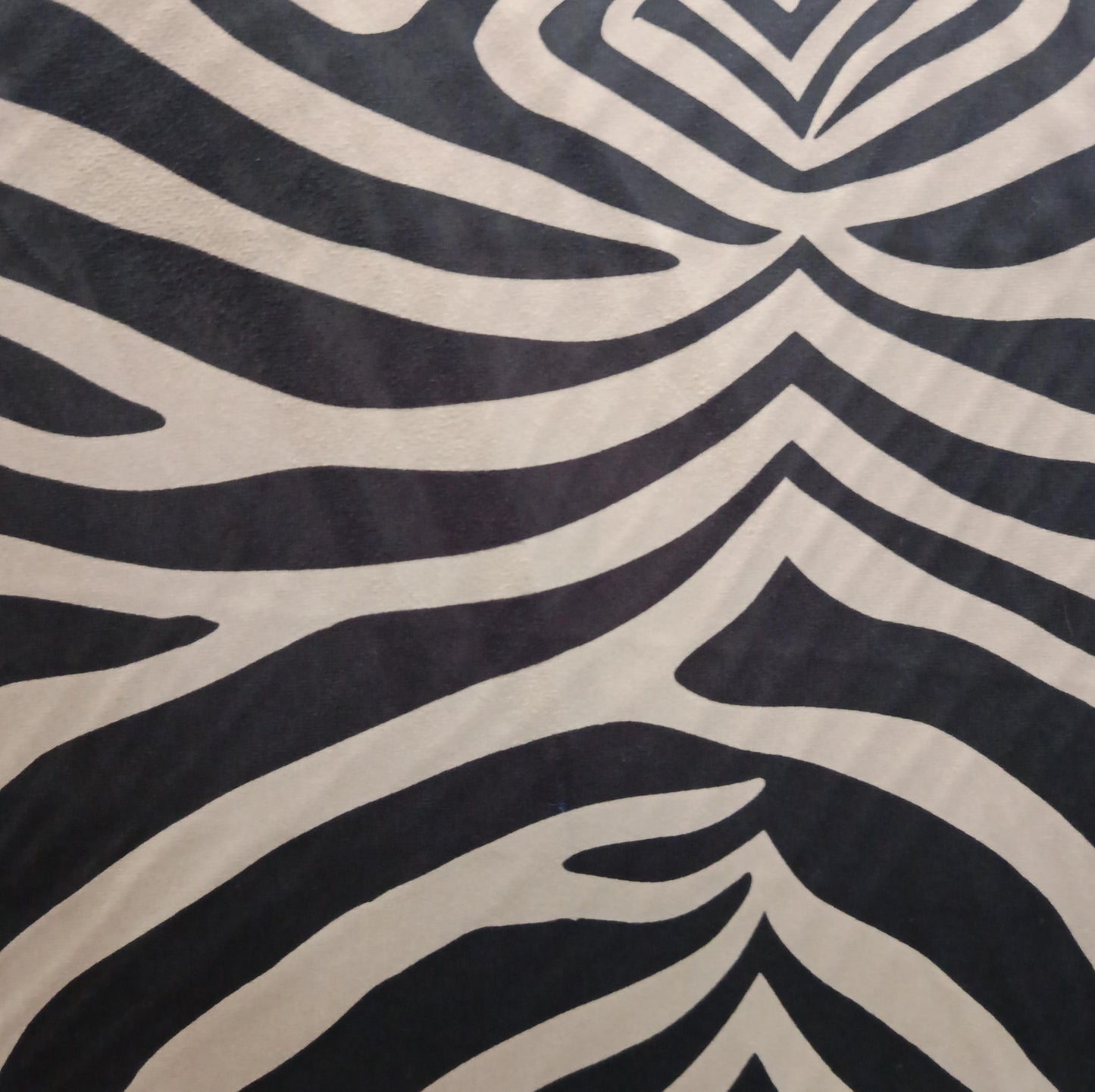 Tecido Para Sofá Veludo Estampado Zebra