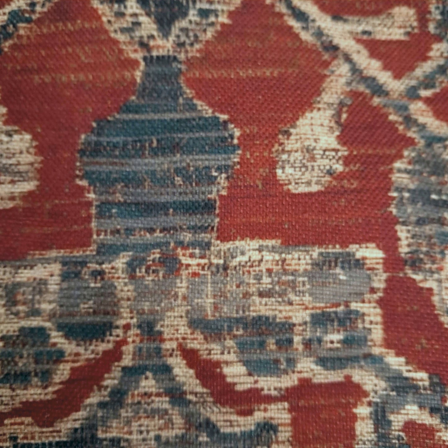 Tecido Para Sofá Linho Sintético Tapete Marsala