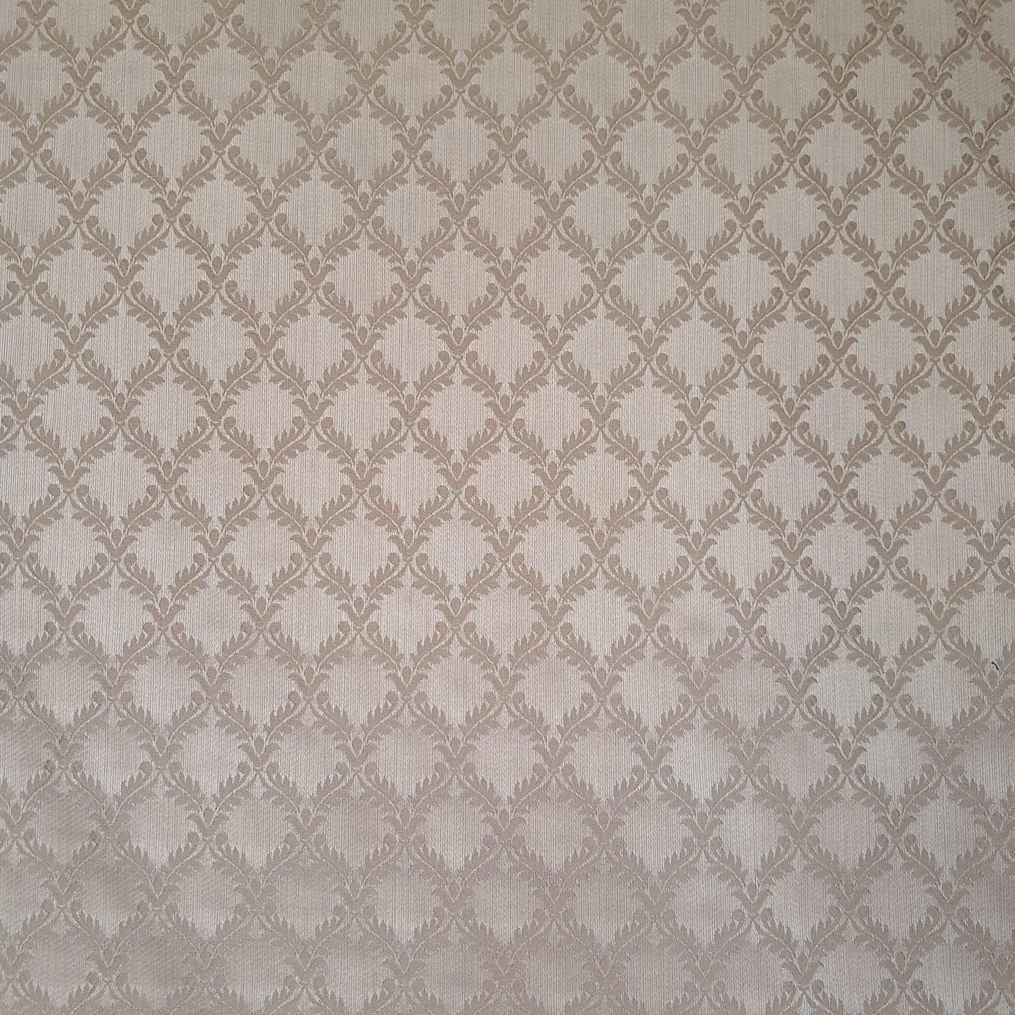 Tecido Para Sofá Chantung Bordado Bege