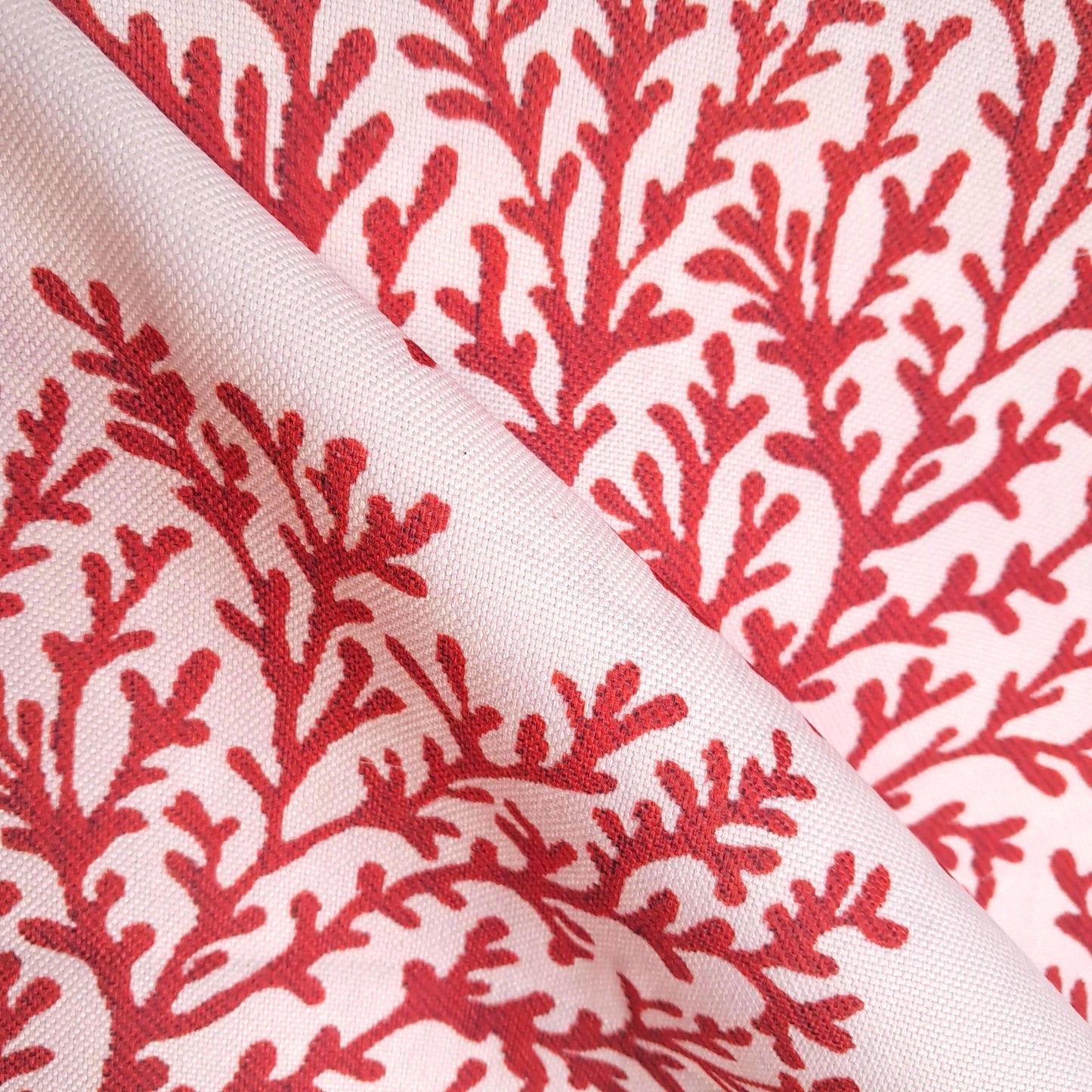Tecido Para Sofá Linho Sintético Coral