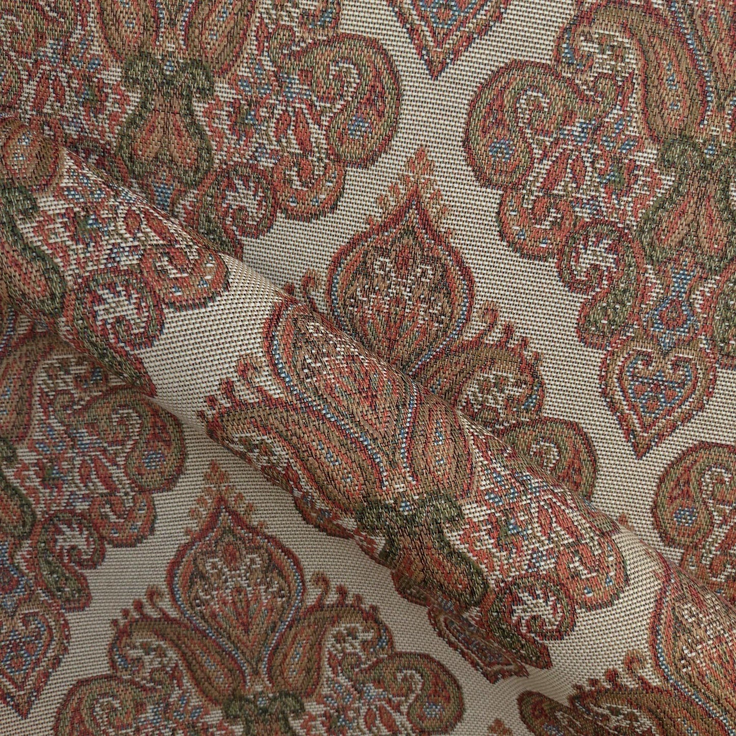 Tecido Para Sofá Gobelem Pixel Brasão crú