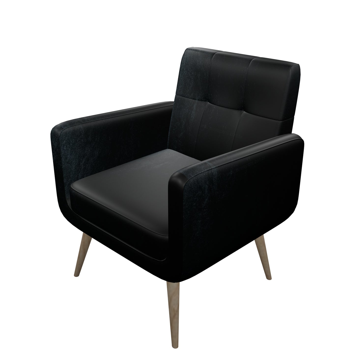 Tecido Para Sofá Courissimo Facto Olimpo Preto