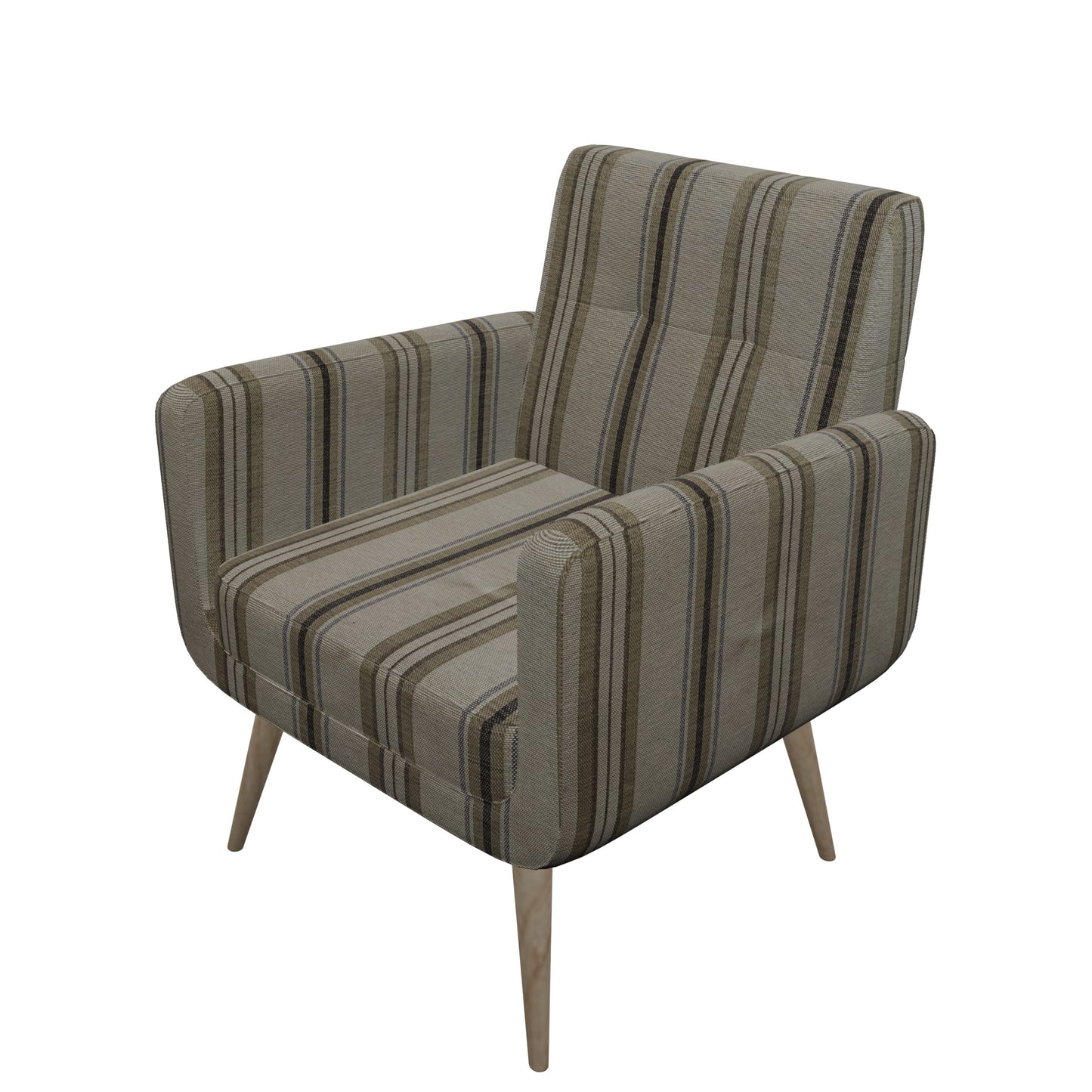 Tecido Para Sofá Gobelem Pixel Listrado Fendi