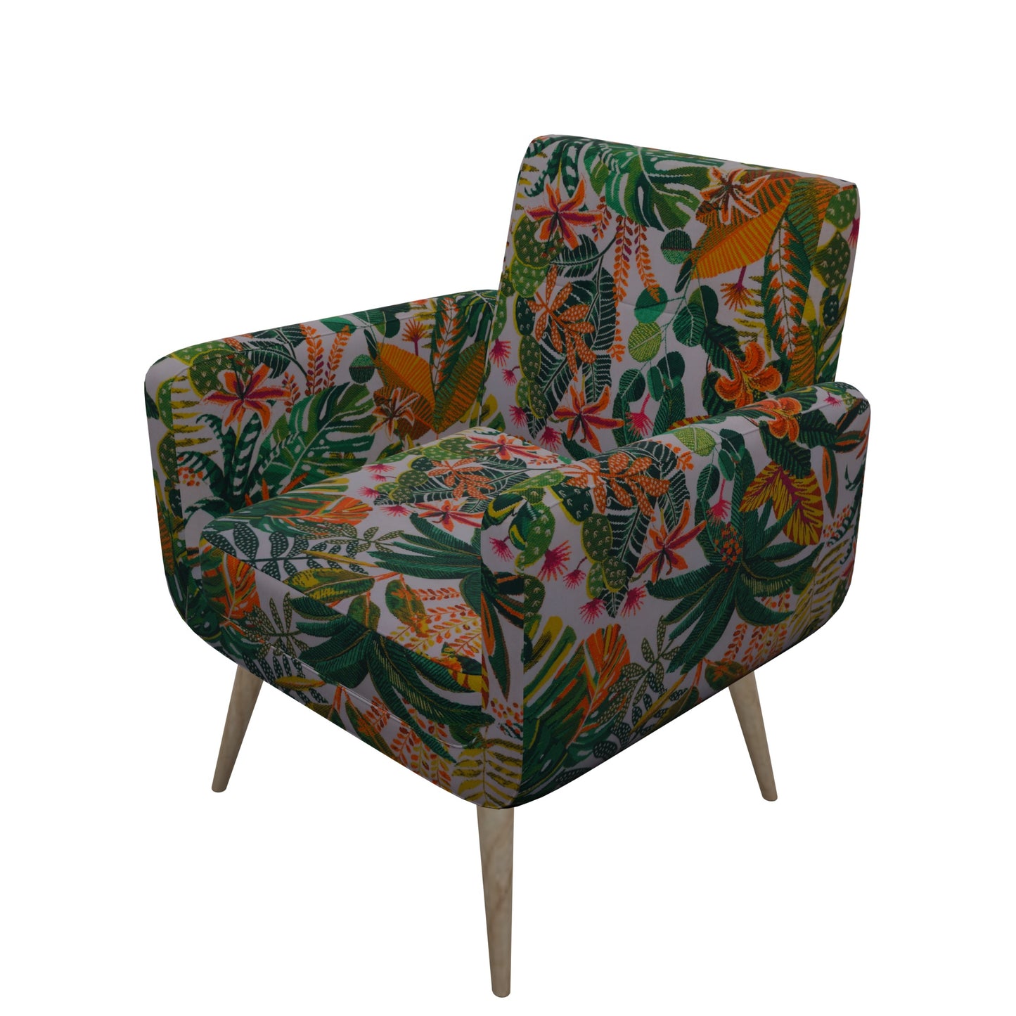 Tecido Para Sofá Veludo Vellus selva claro