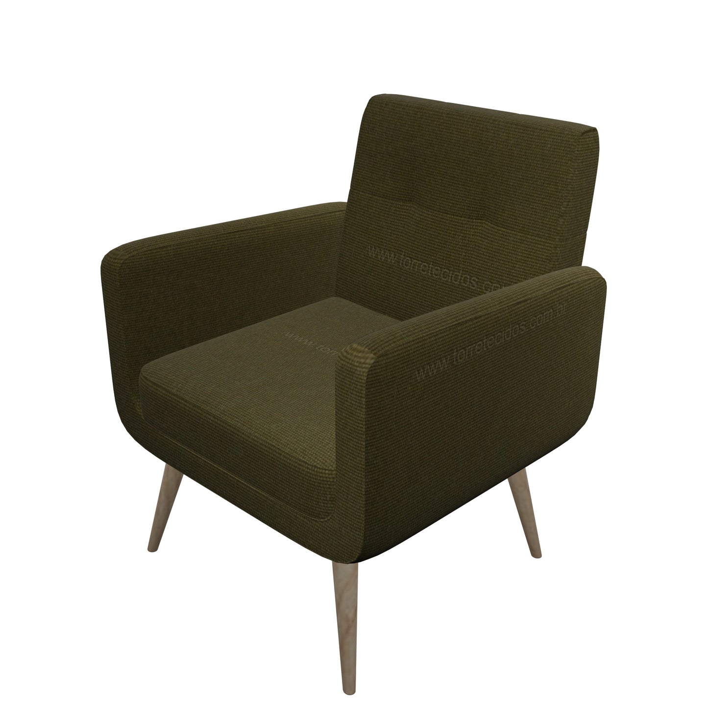 Tecido Para Área Externa Gorgurão Waterblock Liso Fendi