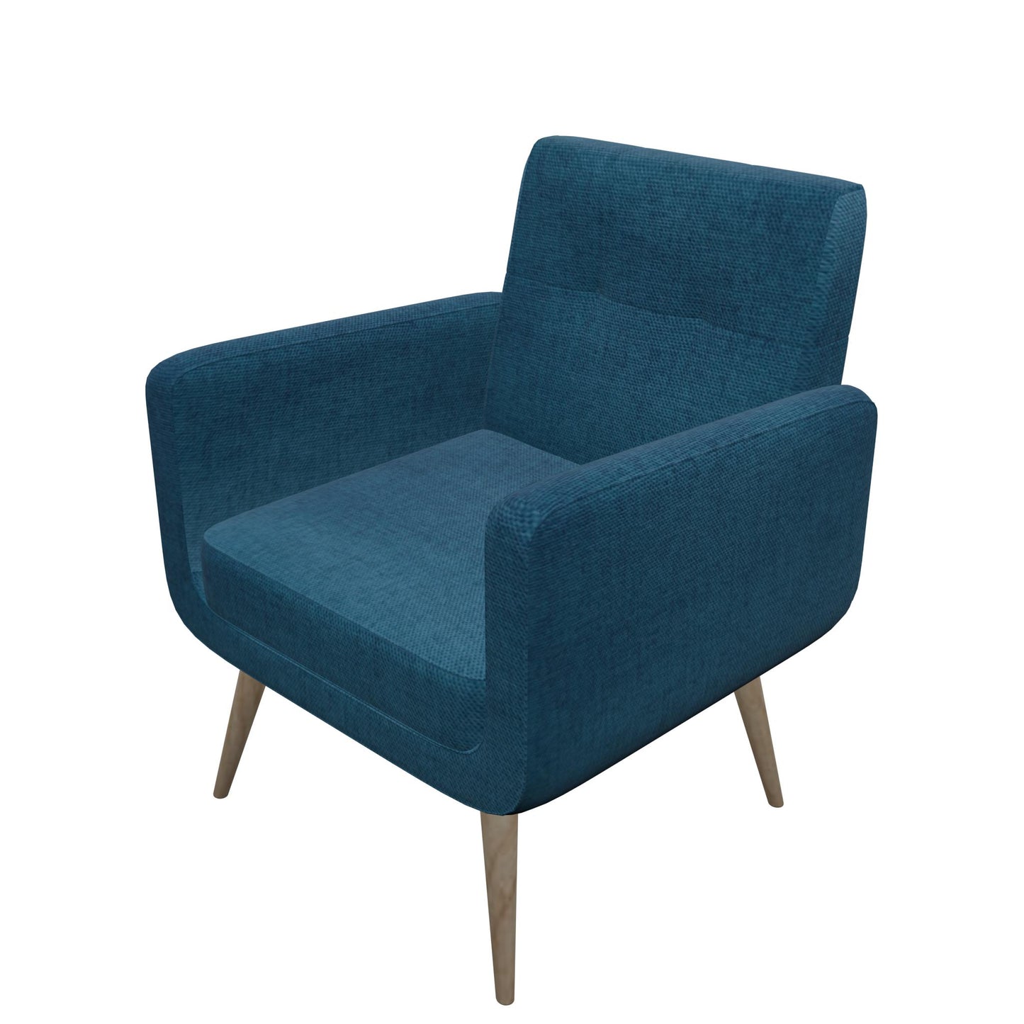 Tecido Para Sofá Linho Sintético Azul