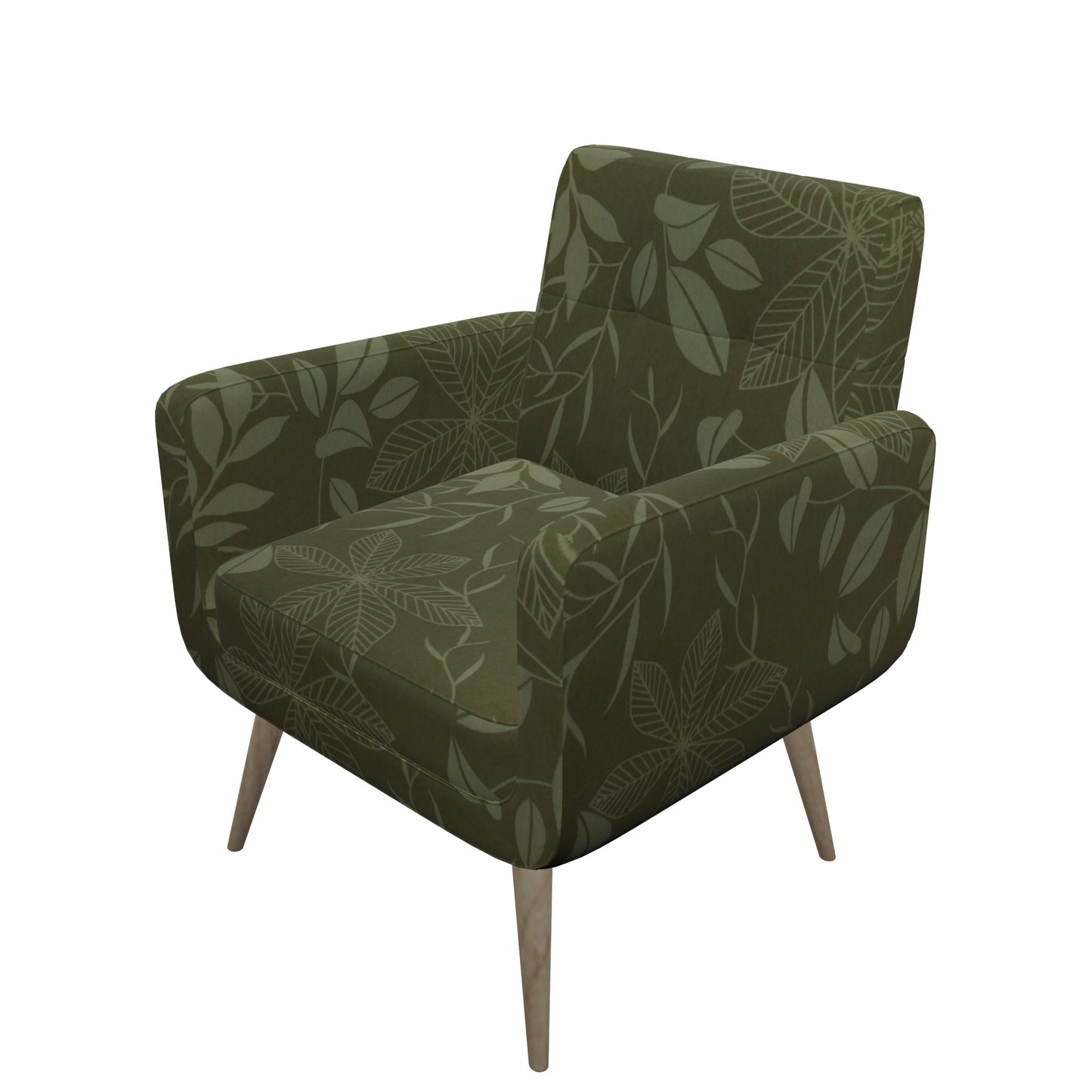 Tecido Para Área Externa Gorgurão Waterblock Floral Fendi