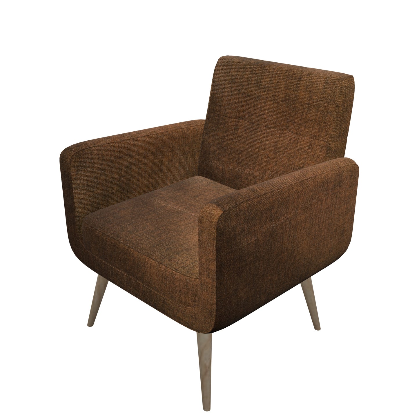 Tecido Para Sofá Veludo Velfit Liso Chocolate