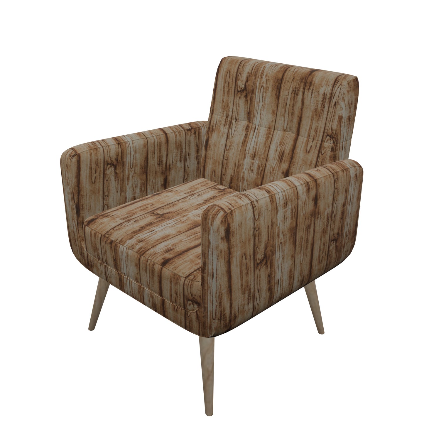 Tecido Para Área Externa Gorgurão Waterblock Madeira Marrom