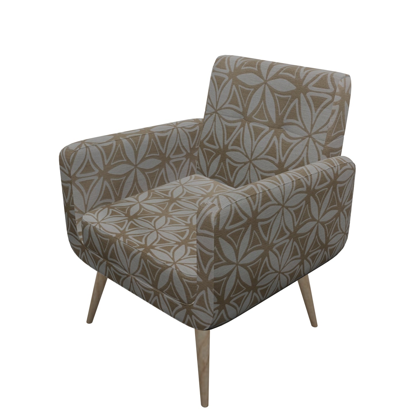 Tecido Para Área Externa Gorgurão Waterblock Pétalas Bege