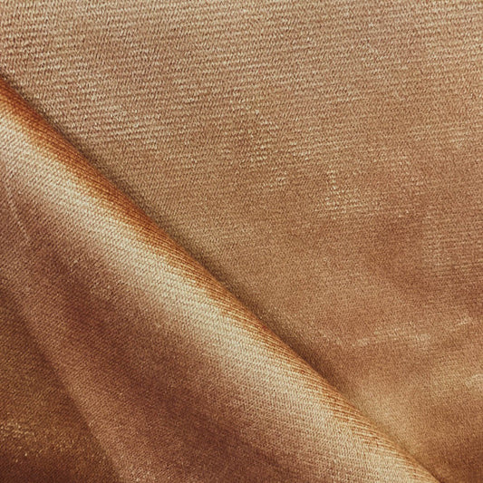 Tecido Para Sofá Veludo Liso Star Ferrugem - Corttex Indústria Têxtil