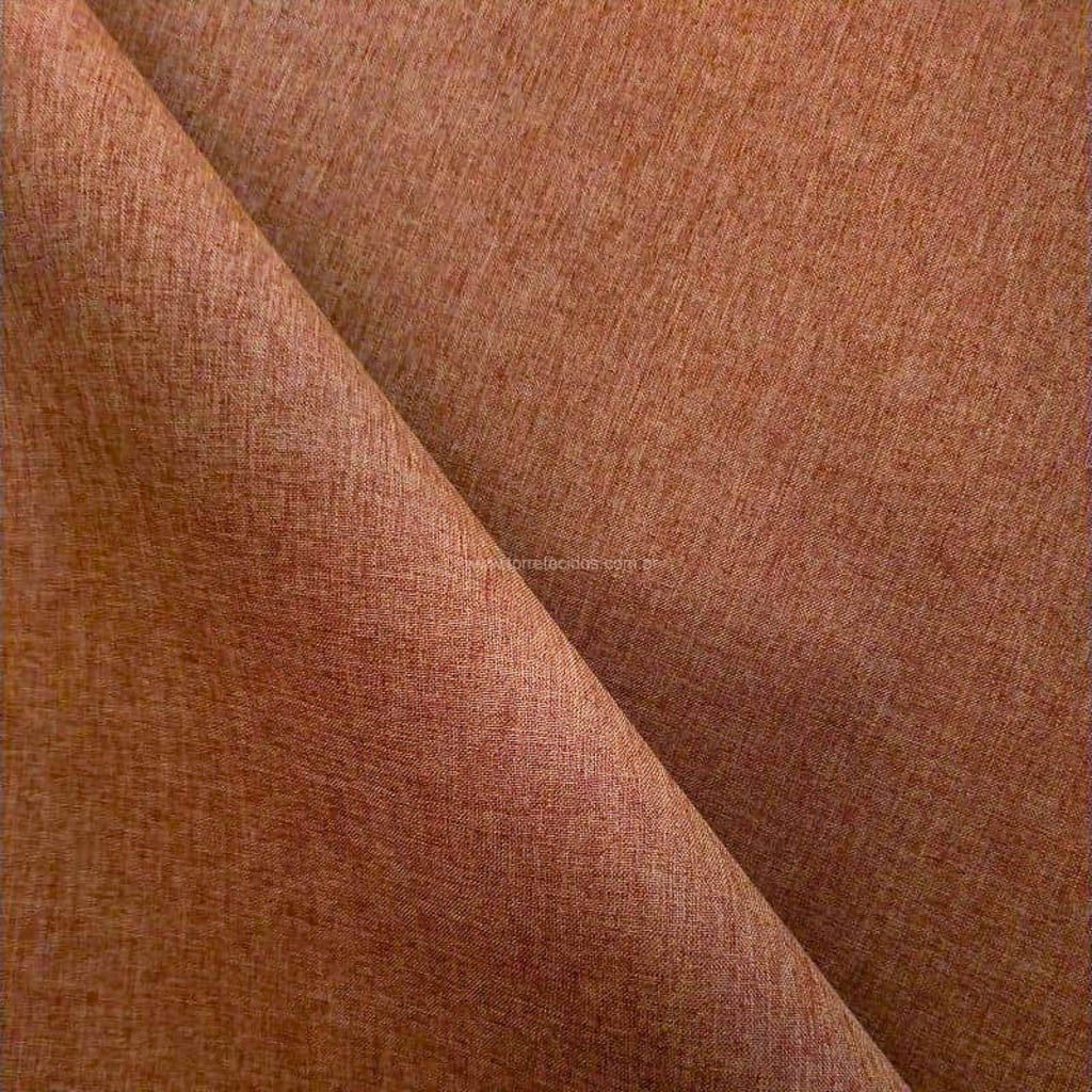 Tecido Para Sofá Linho Sintético Siena Terracota - Corttex Indústria Têxtil
