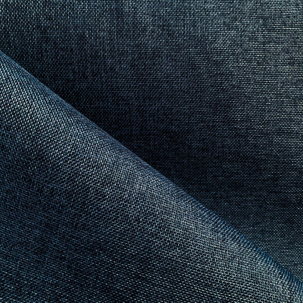 Tecido Para Sofá Rústico Linen Azul - Corttex Indústria Têxtil