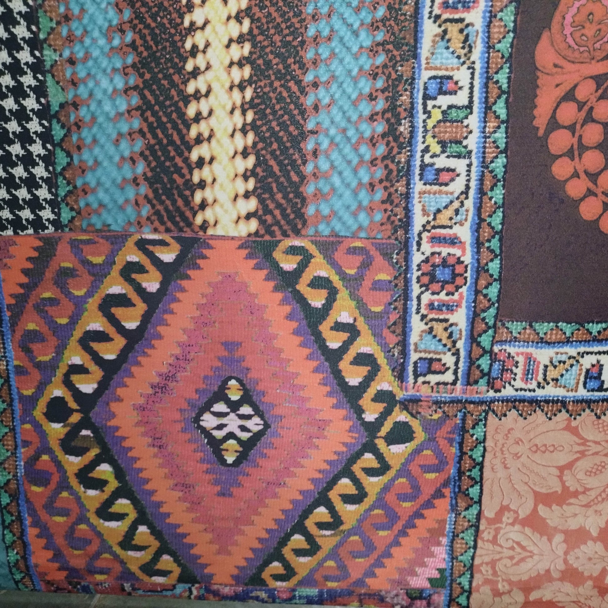 Tecido Para Sofá Veludo Vellus Suzani - Texpoint