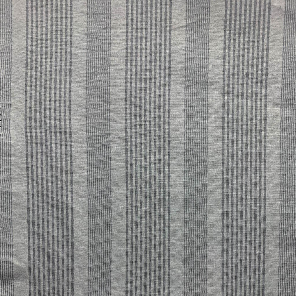 Tecido Para Sofá Popeline Listrado Cinza - Torre Tecidos
