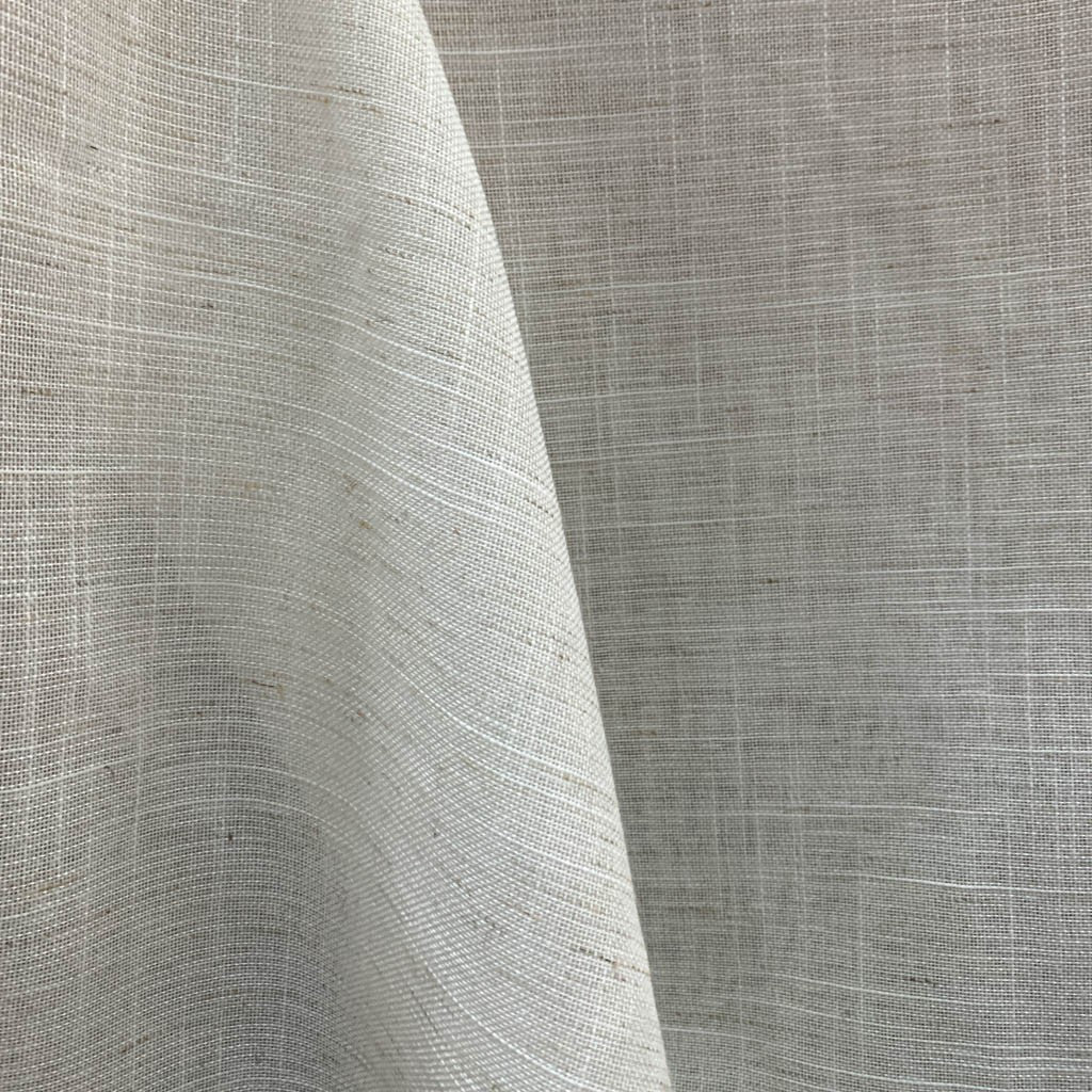 Tecido Para Cortina Rústico Flame Natural - Torre Tecidos