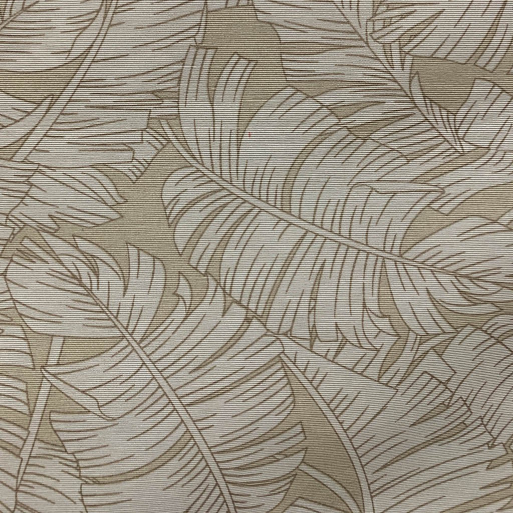 Tecido Para Área Externa Waterblock Folha de Bananeira Bege - Döhler