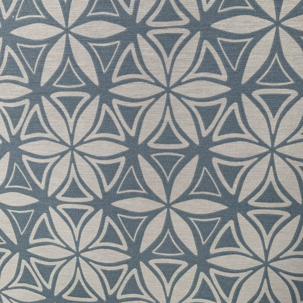 Tecido Para Área Externa Waterblock Pétalas Azul - Döhler