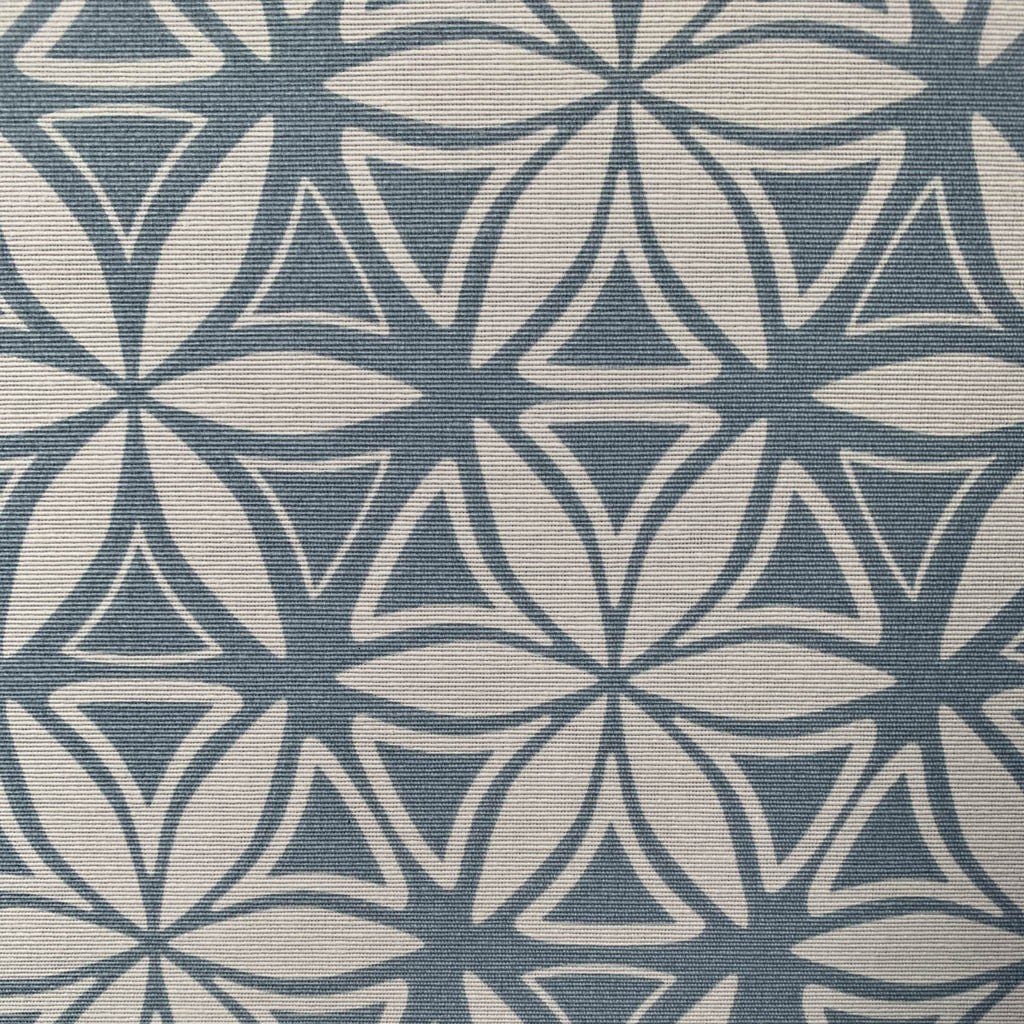 Tecido Para Área Externa Waterblock Pétalas Azul - Döhler