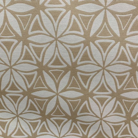 Tecido Para Área Externa Waterblock Pétalas Bege - Döhler