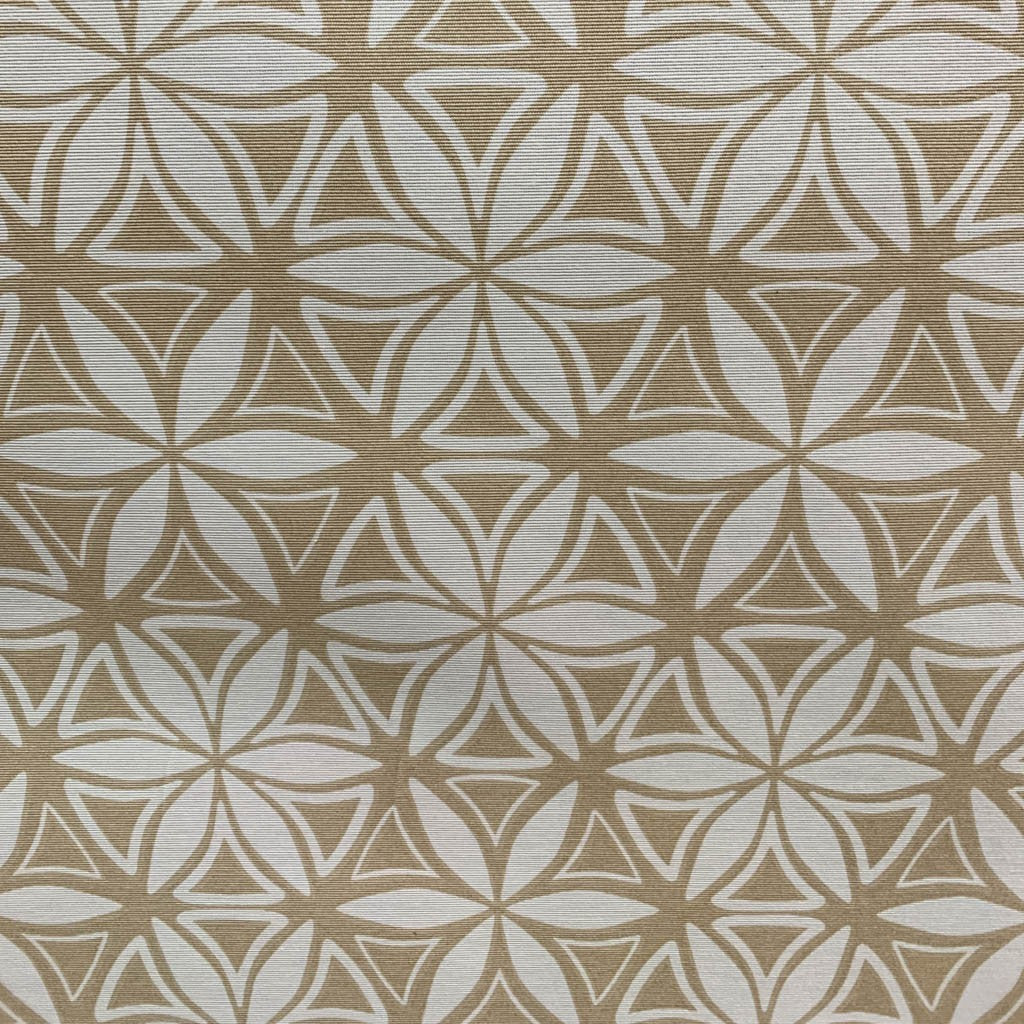 Tecido Para Área Externa Waterblock Pétalas Bege - Döhler