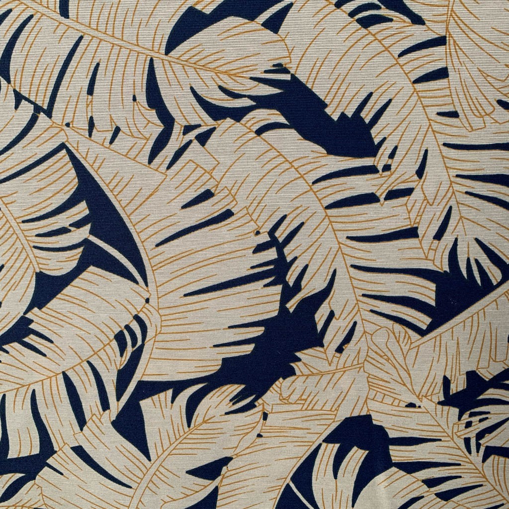 Tecido Para Área Externa Waterblock Folha de Bananeira Azul - Döhler