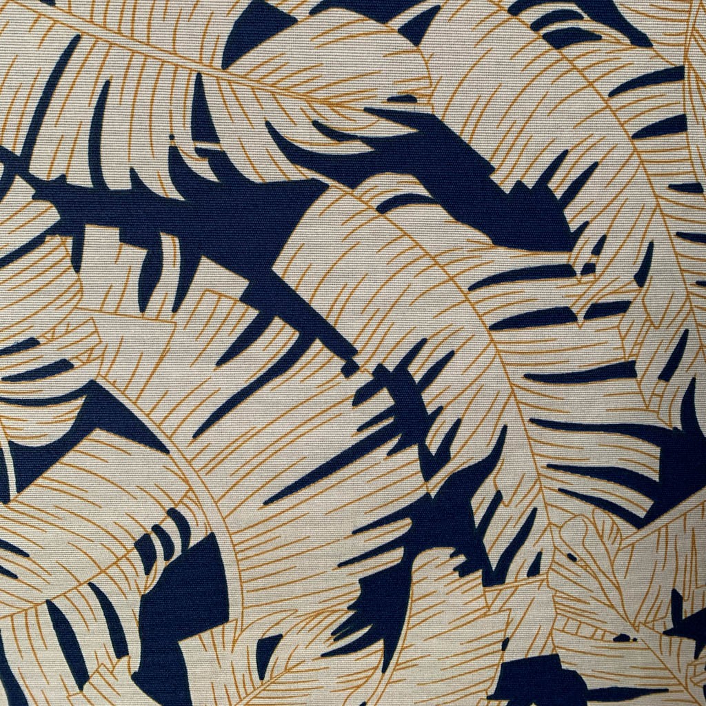 Tecido Para Área Externa Waterblock Folha de Bananeira Azul - Döhler