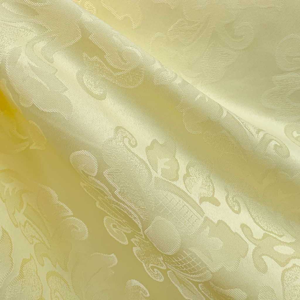 Tecido Para Cortina Jacquard 2,80 Medalhão Marfim - Torre Tecidos