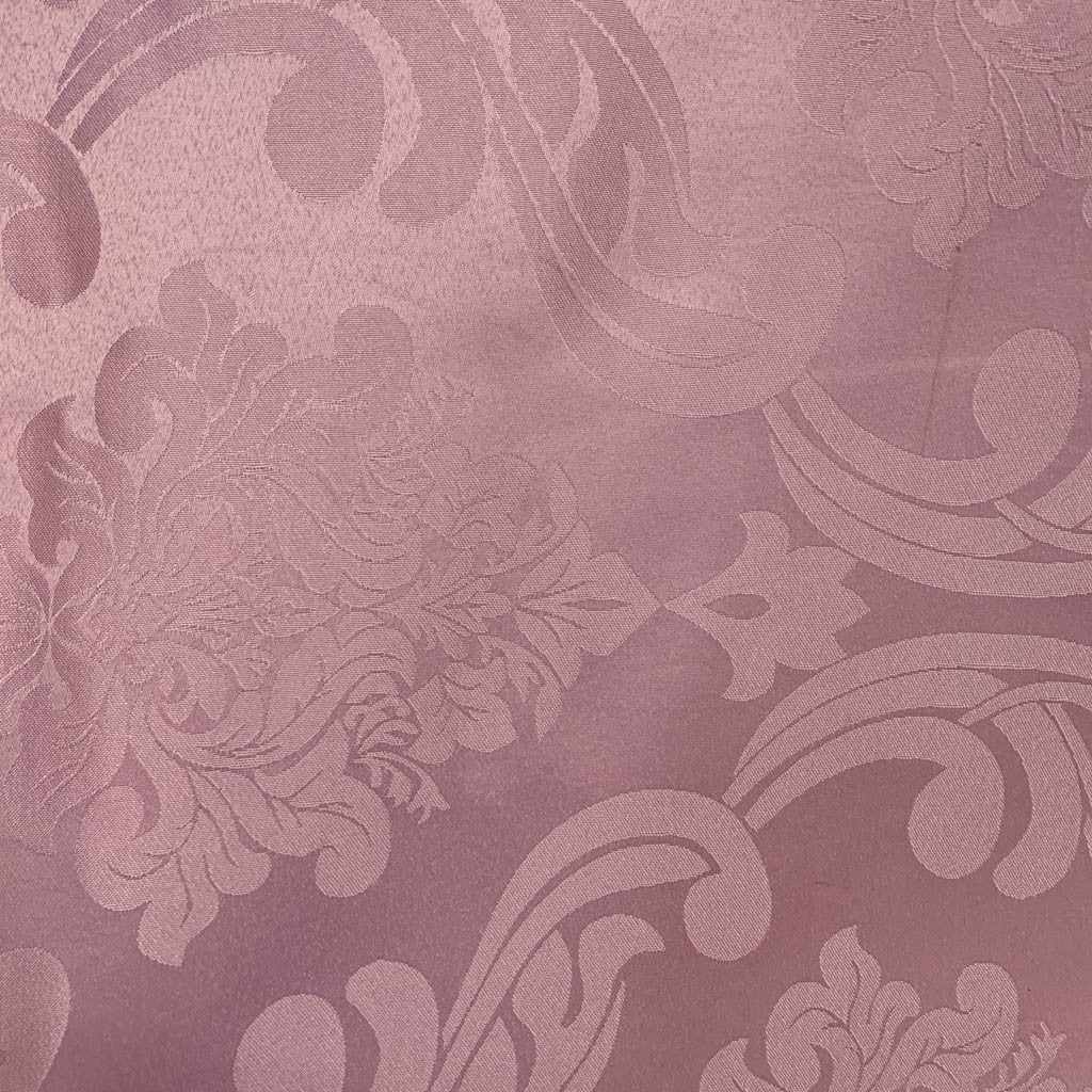 Tecido Para Cortina Jacquard 2,80m Medalhão Rosa Seco - Torre Tecidos