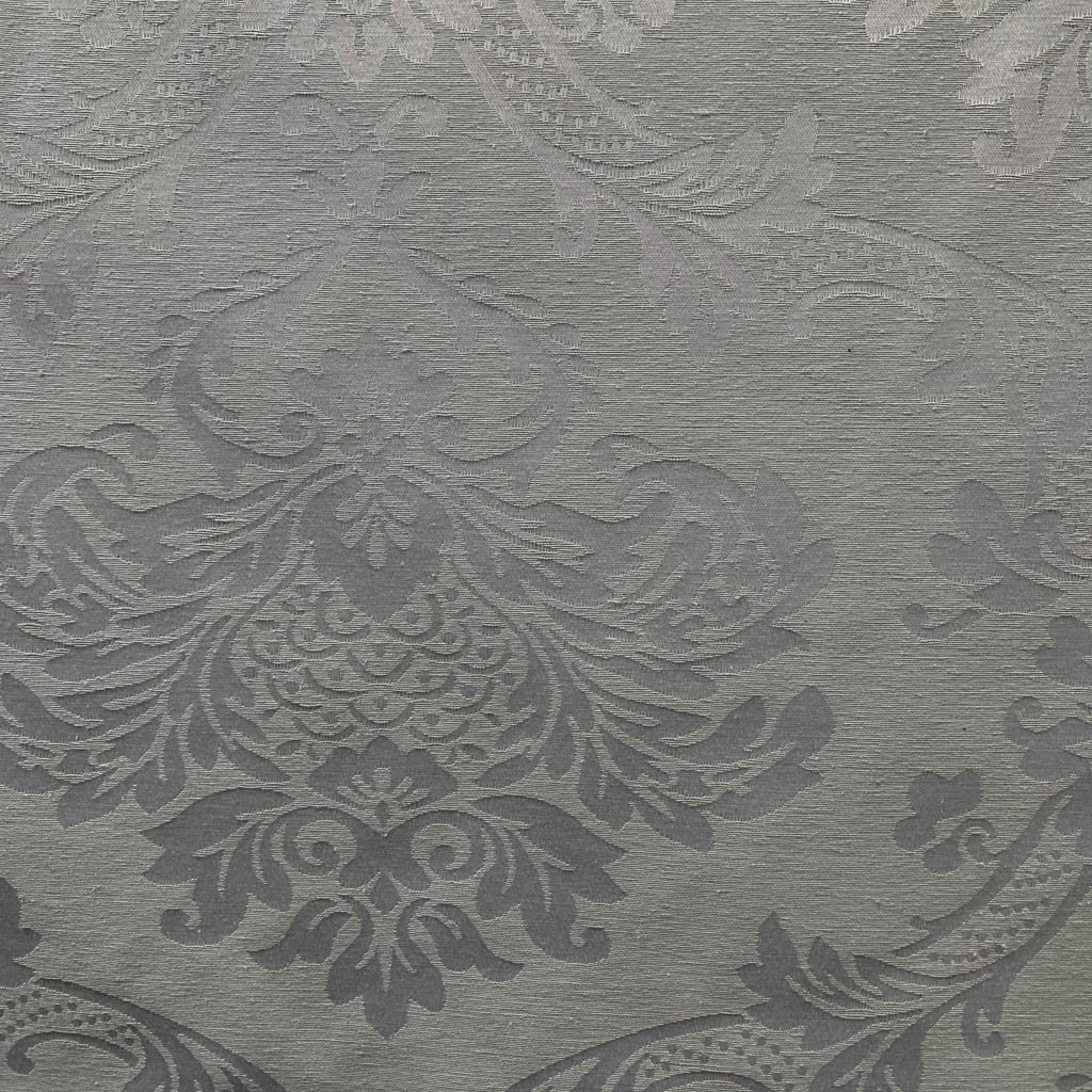 Tecido Para Cortina Jacquard Adamascado Monarca Cinza 2,80m - Torre Tecidos