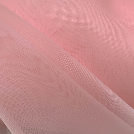 Tecido Para Cortina Voil 3,00m Rosa - Torre Tecidos