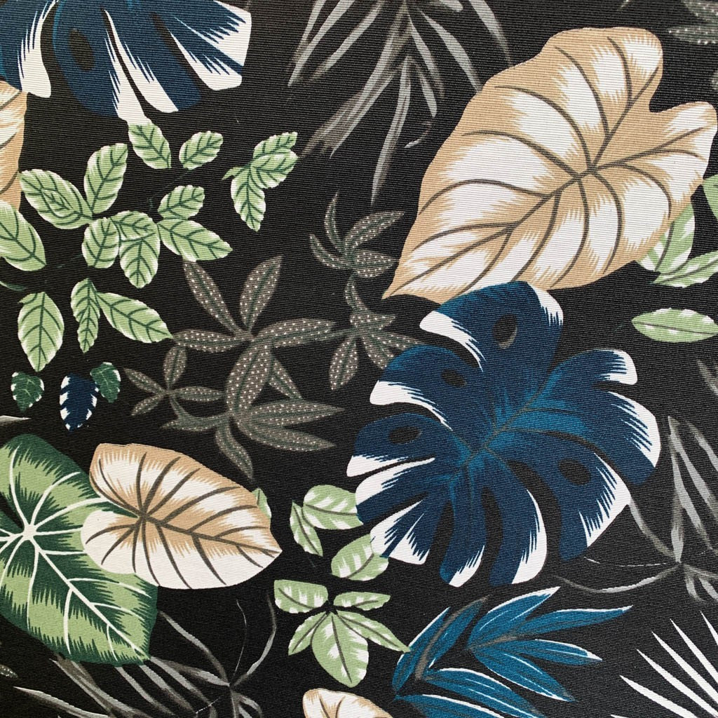 Tecido Gorgurão Waterblock Maranta Preto - Döhler