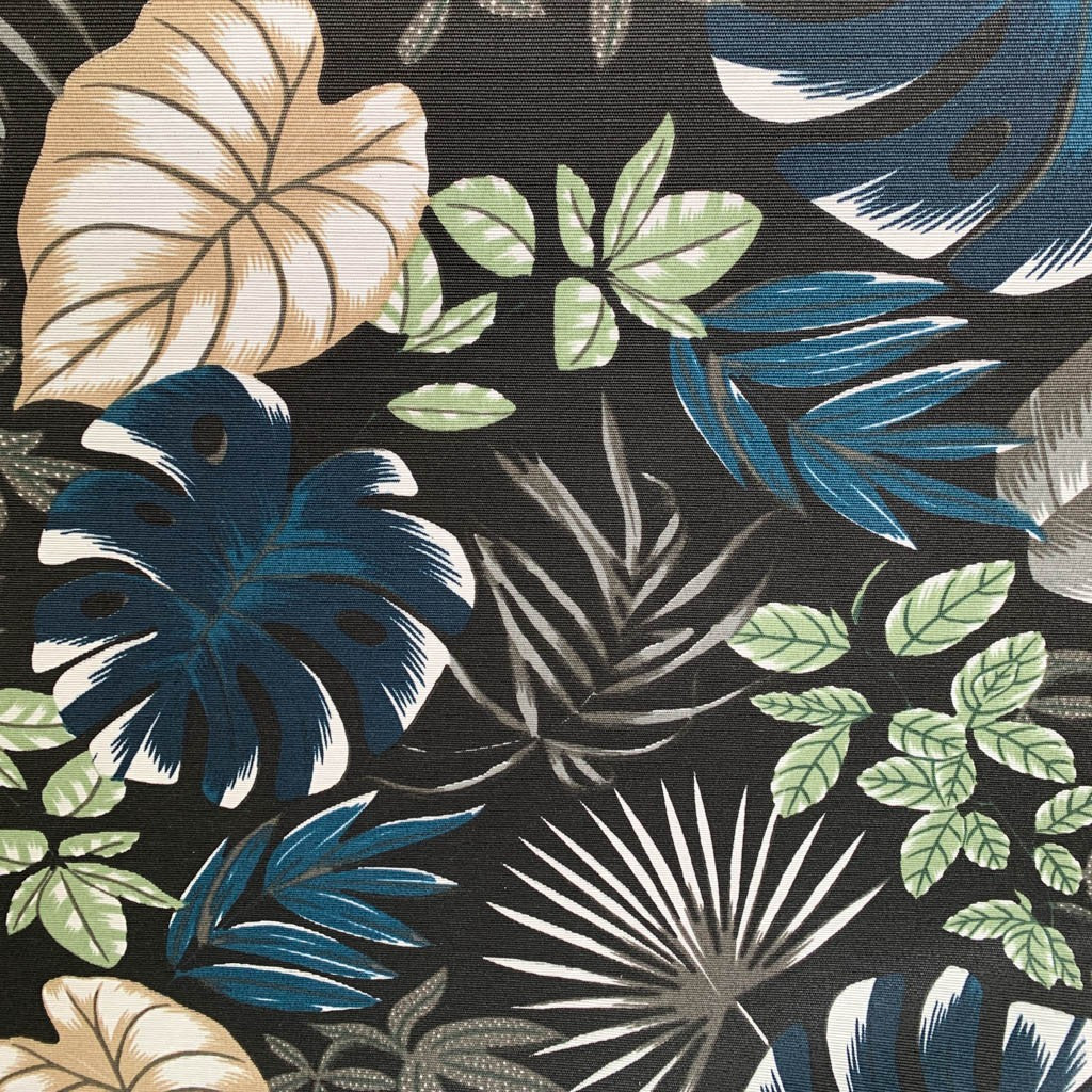 Tecido Gorgurão Waterblock Maranta Preto - Döhler