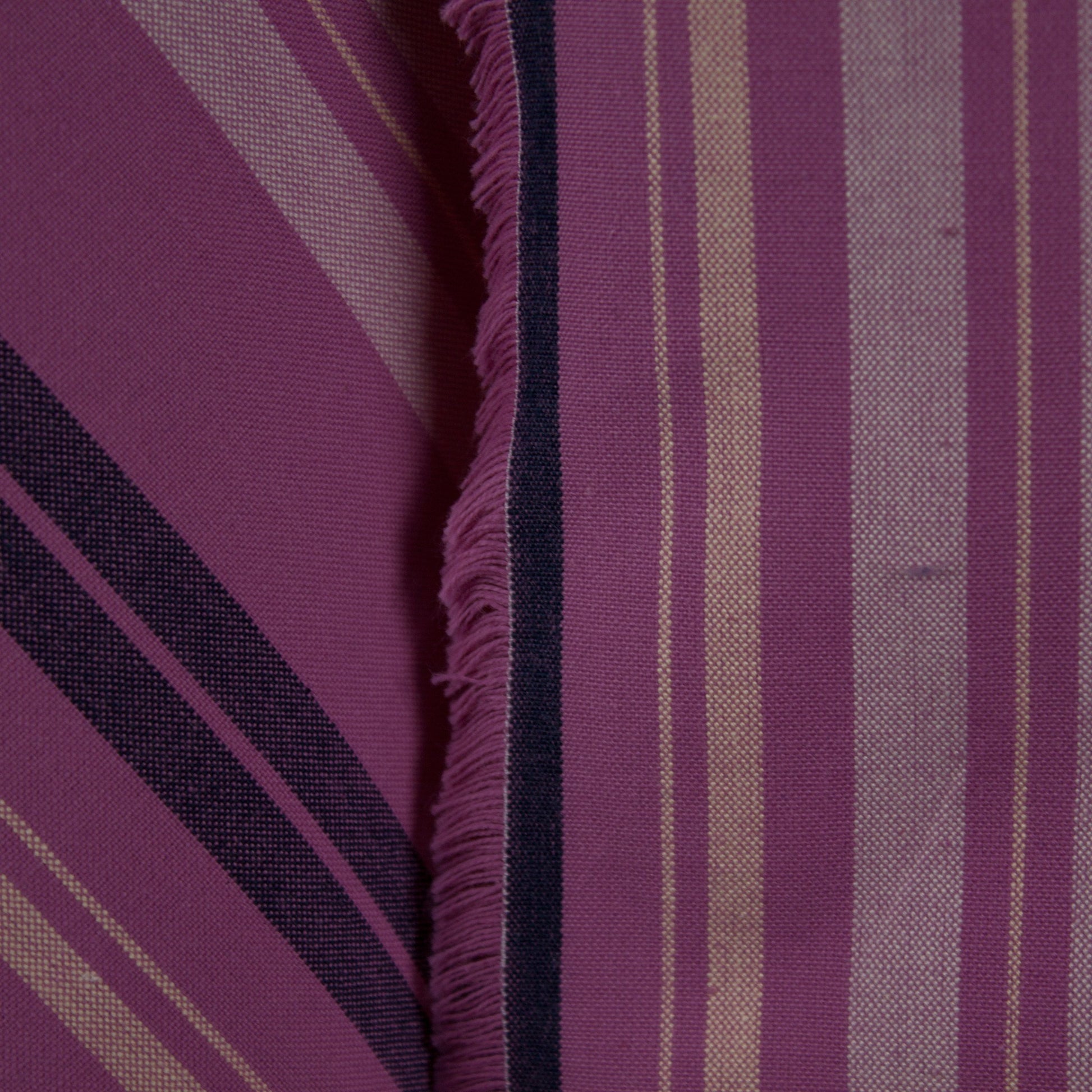 Tecido Para Sofá Algodão Colorê Listras Rosa/Azul - Torre Tecidos