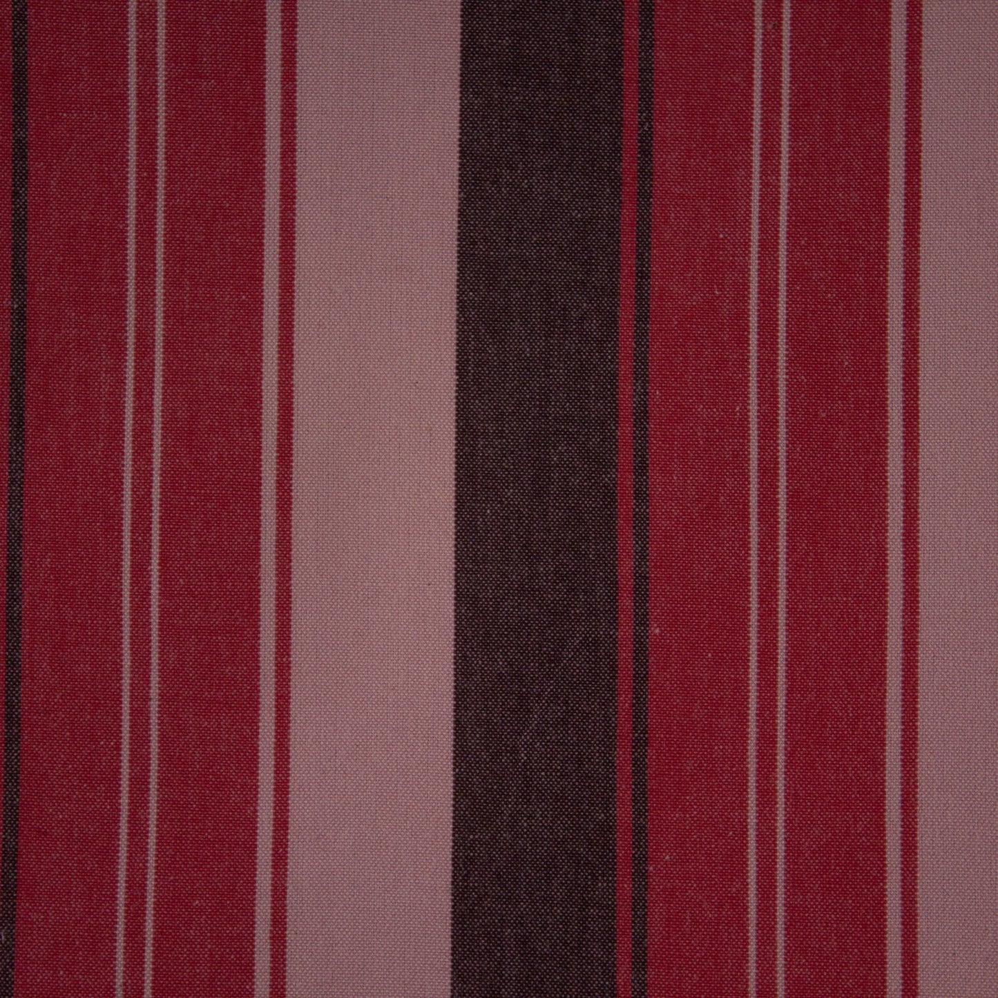 Tecido Para Sofá Algodão Colorê Listras Vermelho/Marrom - Torre Tecidos