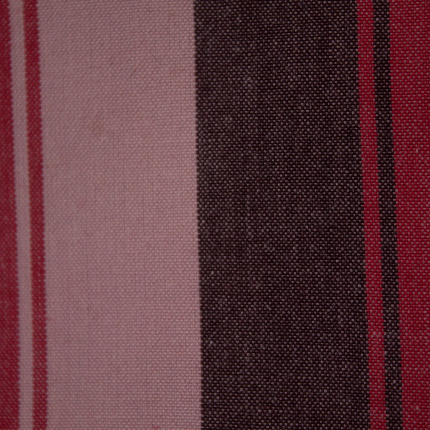 Tecido Para Sofá Algodão Colorê Listras Vermelho/Marrom - Torre Tecidos