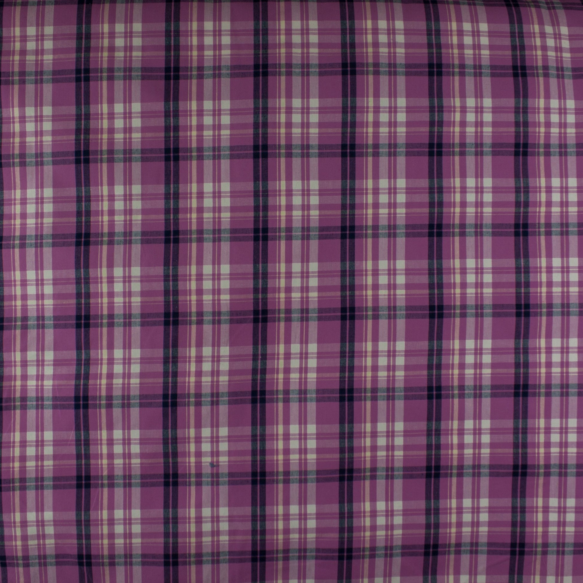 Tecido Para Sofá Algodão Colorê Xadrez Rosa/Azul - Torre Tecidos