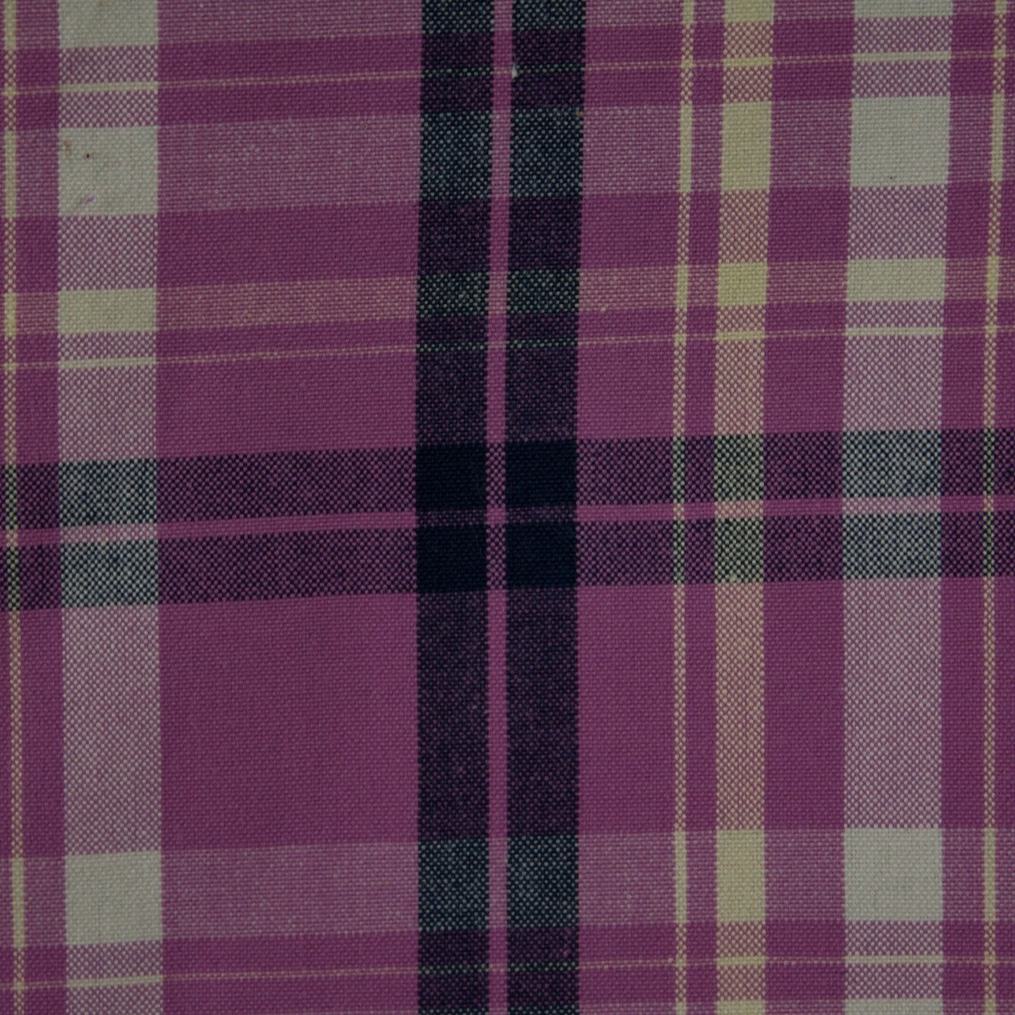Tecido Para Sofá Algodão Colorê Xadrez Rosa/Azul - Torre Tecidos