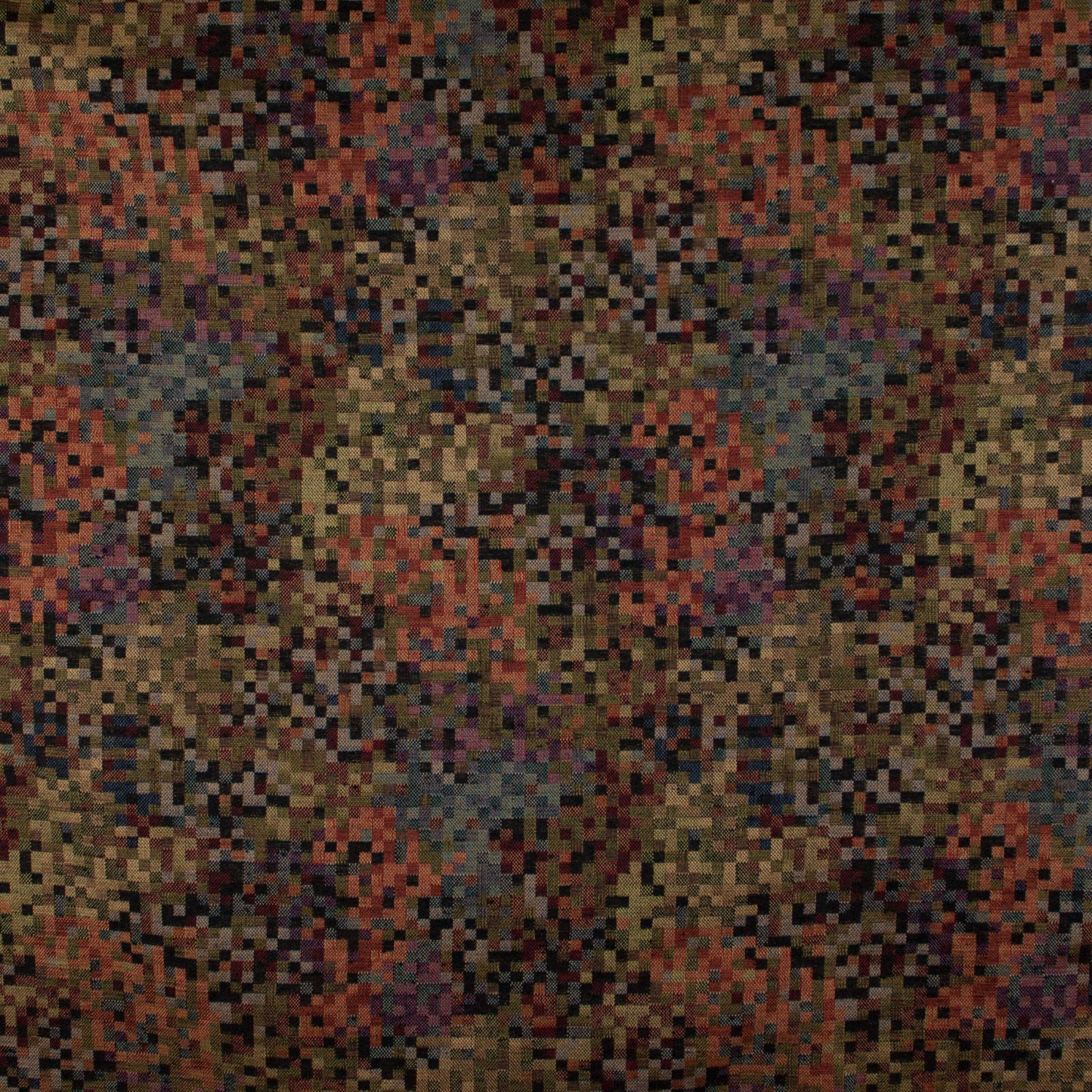 Tecido Para Sofá Gobelem Pixel Preto - Meneghel Indústria Têxtil